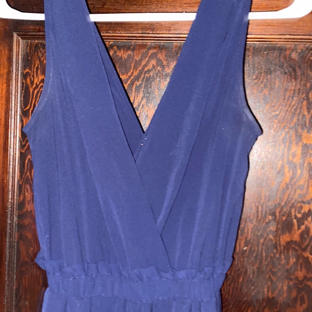 Navy blue jumpsuit